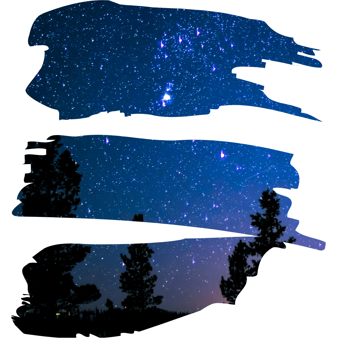 An image showing the starry sky.